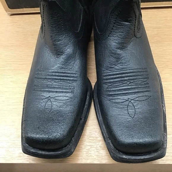 Men’s black Ariat rambler boot NWT 10006724 - Picture 2 of 7